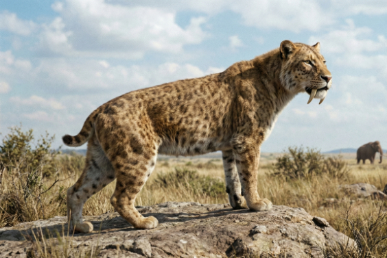 サーベルタイガーの画像