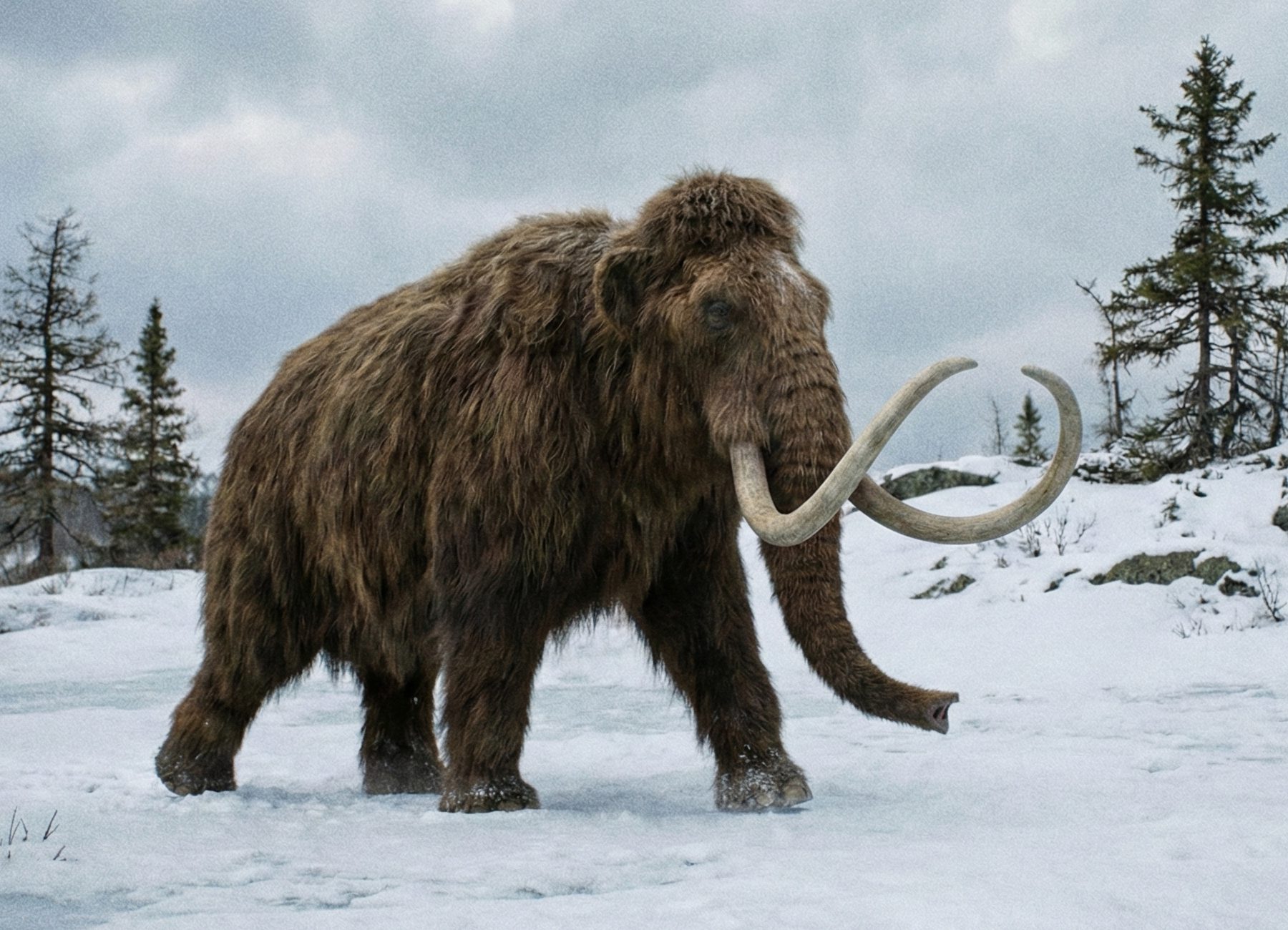 ケナガマンモス(Woolly Mammoth) | 絶滅動物図鑑